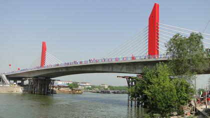 14-市政道路--中鐵九橋南淝河大橋（聚硅氧烷面漆）