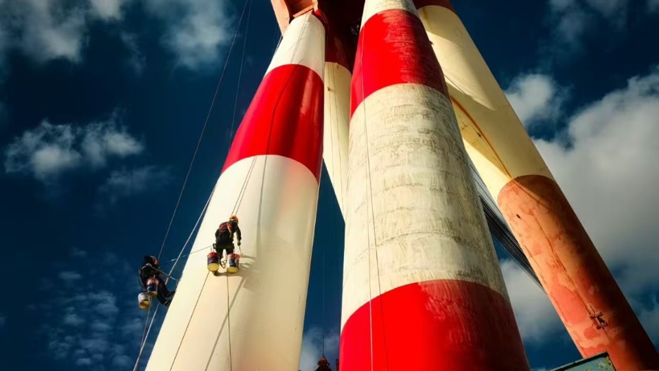 富萊德涂料定制化服務(wù)全國(guó)港口大型浮吊防腐翻新涂裝