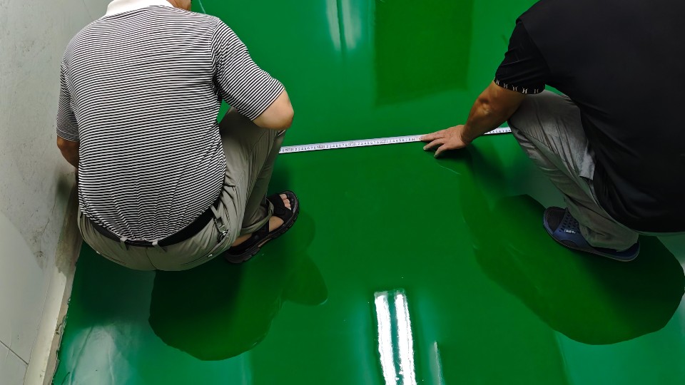 富萊德地坪漆 · 湖北某藥業(yè)廠房舊地面翻新實錄