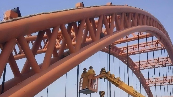 富萊德防腐涂料為安陽文峰立交橋升級(jí)改造鑄就“金鐘罩”，賦能城市交通新地標(biāo)