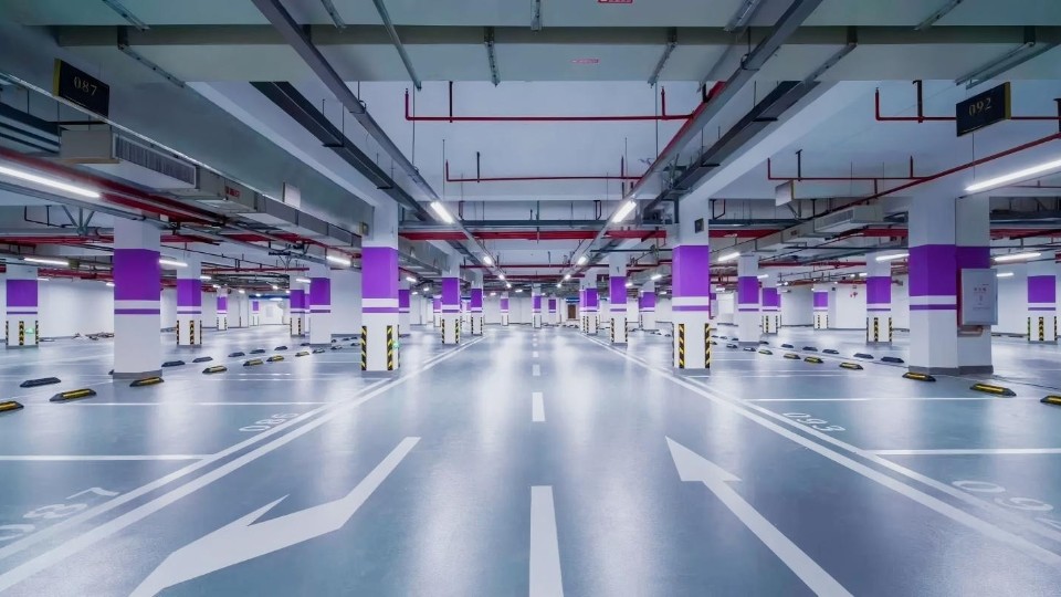 ?富萊德三涂系統(tǒng)，住宅小區(qū)地下停車場地面防滑升級方案