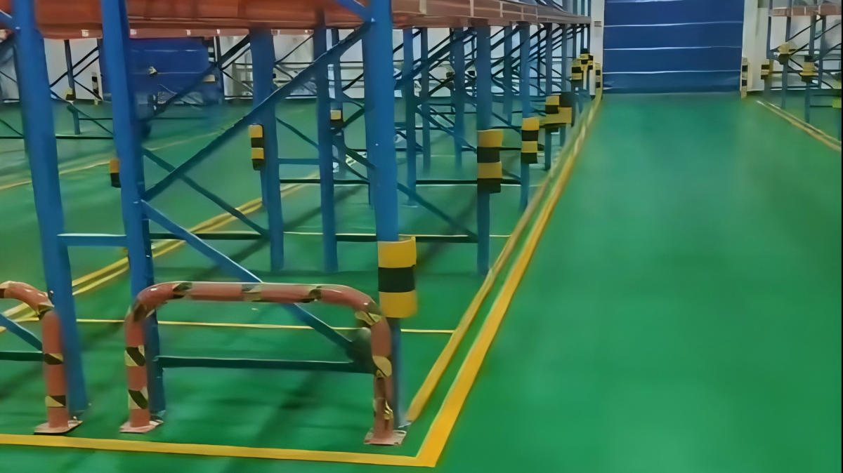 倉儲式倉庫地面高性價比地坪漆解決方案