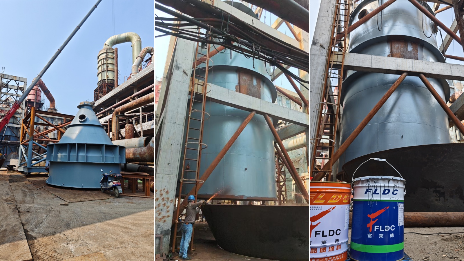 富萊德防腐涂料：能源化工核心設(shè)備防銹防腐翻新應(yīng)用